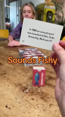 You won't believe what the real answer is! #soundsfishy #boardgames #familygames #christmasgames #GameNight