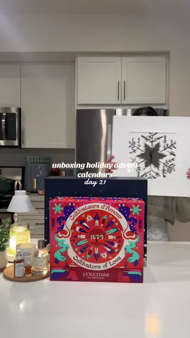 day 21 unboxing holiday advent calendars from @L’Occitane decorte beauty and @YSL Beauty 💗✨ i cant believe theres only 3 more days to go!😭 #adventcalendar #unboxingasmr #holidayaesthetic #CapCut 