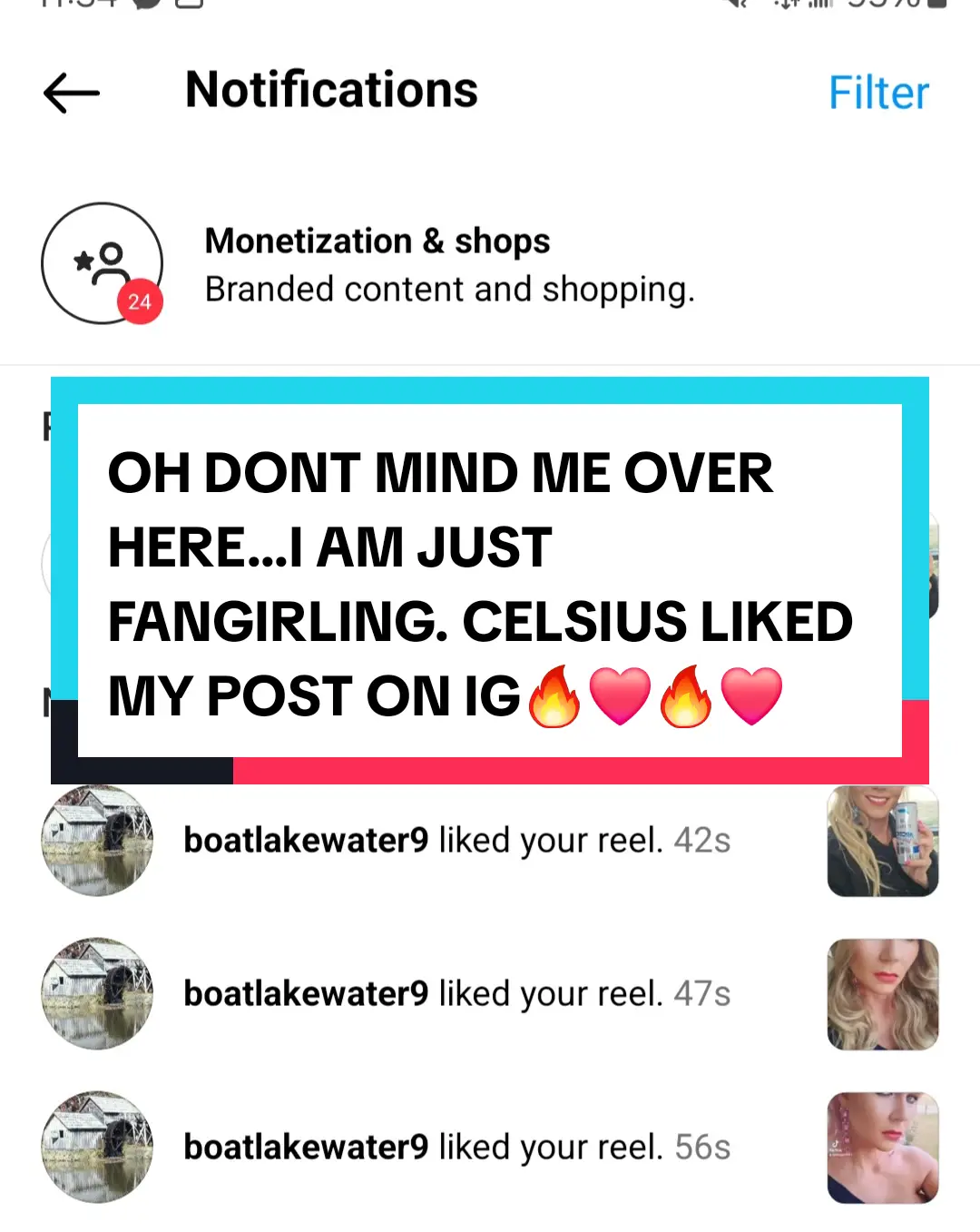 OMG Y'all, CELSIUS LIKED MY IG POST!!! THAT MADE MY DAY!!!!!🔥❤️🔥 IM JUST FANGIRLING OVER HERE!😍😍😍😍😍😍  I WOULD LOVE TO BE SPONSORED BY CELSIUS! #sponsormeplease  CELSIUS is the ONLY WAY to Start the Day🔥🔥🔥 #arcticvibe #celsius #celsiuslivefit #barnyardbarbi #barnyardbarbie #blingqueen81  #fangirl @CelsiusOfficial #viral #viralvideo #viraltiktok 