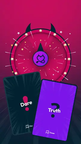 Discover Owee, the Truth or Dare game reinvented especially for couples!  Available on iOS & Android 🔥  #couple #Love #appstore #playstore #coupleschallenge #truthordare #truthordarechallenge 