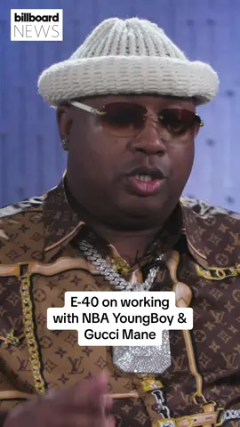 @E-40 chats about working with new artists like #NBAYoungBoy and #GucciMane 👏  #billboardnews #interview #bayarearap 