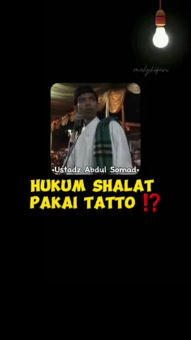 bagaimana hukumnya shalat kalo masih pake tatt0? | Ustadz Abdul Somad Lc,MA #ustadzabdulsomad 