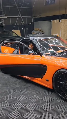Han's colors are orange and black. #fastandfurious #tokyodrift #usa #america 