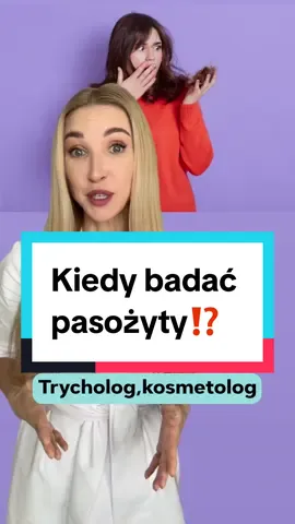 ⁉️Kiedy badać pasożyty⁉️ Gdy masz: ⛔️ dolegliwości ze strony układu pokarmowego tj. Wzdęcia, gazy, uczucie przelewania ⛔️ problemy z wchłanianiem, np. gdy Twoje żelazo i ferrytyna nie rosną mimo suplementacji i diety bogatej w żelazo ⛔️ od jakiegoś czasu zmiany skórne np. Nasilony trudno gojący się trądzik lub reakcje alergiczne. ⛔️ bóle głowy ⛔️ odczuwasz zmęczenie, rozdrażnienie, osłabienie ⛔️ uczucie niepełnego wypróżniania Aby potwierdzić pasożyty, należy zrobić badania pasożytów z kału i wysłać kurierem do laboratorium specjalizującego się w badaniu pasożytów np.: ✅ Olimpia Med Łódź ✅ Dia-bacter Białystok ✅ Felix Warszawa #wypadaniewłosów #trycholog #lekarz #lekarznatiktoku #wypadaniewlosow #pasożyty #pasozyty #pasożytywjelitach #glistaludzka #problemyzjelitami 