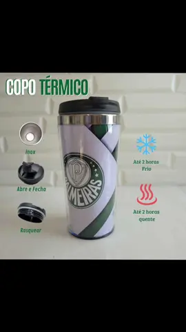 Copo Térmico Personalizado Inox Interno Palmeiras Alviverde 450 ml Cerveja, Chopp, Água, Refrigerante. 🧡 Afiliado Shopee 🧡 https://shope.ee/6zuU5UOQ2Y #copotermico #palmeiras #shopee 