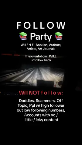 Reader Follow Party #reader #followparty #readerfollowparty #BookTok #bookish #bookworm #booknerd #books #book 