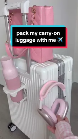 pack my carry-on luggage with me ✈️ anything else i should add? feilario suitcase from amazon LINK IN MY BIO #amazonfinds #amazonmusthaves #asmrsounds 