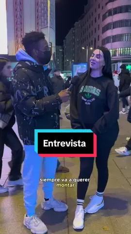 Entrevista en Madrid  #españa #madridismo #amor #humor #parati 