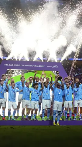 CHAMPIONS OF THE WORLD! 🌍🏆 #ManCity #ManchesterCity #ClubWorldCup #WorldChampions 