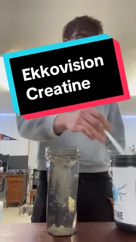 Ekkovision Blue razz cherry like creatine #ekkovison #creatine #creatinemonohydrate #GymTok #fit #workout #preworkout #supplements #fyp #foryou #viral 