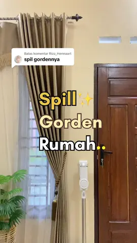 Membalas @Rizz_Hennaart Jgn lupa Klik keranjang kuningnya ya ☺️  #fyp #fypシ #homedecor #homeinspo #decoration #nyicilisirumah #aestheticvideos #rumahminimalis #rumahidaman #gorden #gordenminimalis 