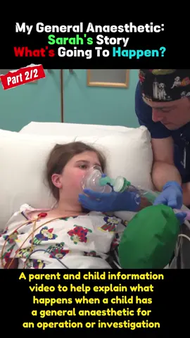 My General AnaestheticSarah's Story What's Going To Happen Part 2  #cutegirl #fry #dubairan2023 #capcutid #cutegirl #sick #momsoftiktok #hospital