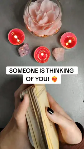 Someone Is Thinking Of You! ❤️‍🔥 #tarot #tarotreading #tarotreader #tarotreadings #tarotreadingoftheday #tarottiktok #tarotreadersoftitktok #tarotcommunity #tarottiktokcommunity #fyp #foryourpage #foryoupage #foryou #channeledmessages  #pshychicreading 