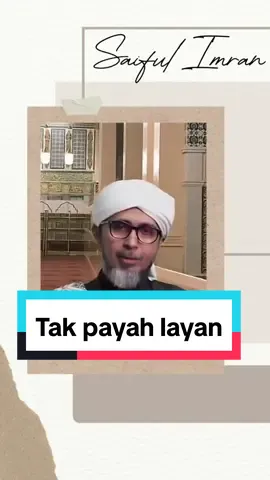 Tak payah layan💁🏼‍♂️ #habibalizainalabidin #ceramah #ceramahpendek #fyp 