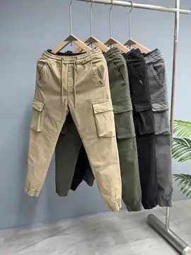 Quần Jogger Kaki Túi Hộp khoẻ khoắn