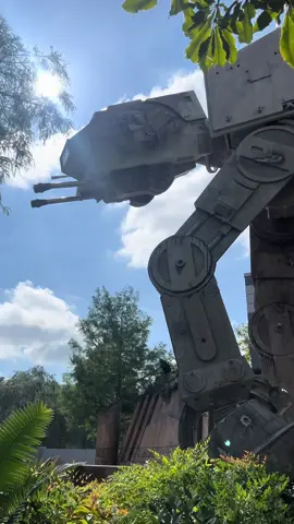 Disney magic 🤍 #disneyparks #disneytiktok #disneyworld #starwars #atatwalker 