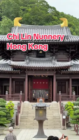 Chi Lin Nunnery, Hong Kong #chilinnunnery  #hongkong 