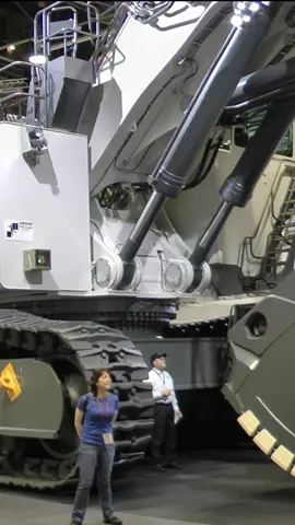 389 ton Liebherr R9400 face shovel  at 2012’s MinExpo International. The show comes around again in September 2024.  #minexpo #mining #liebberrmining #construction #earthmoving #machinery #excavator #faceshovel