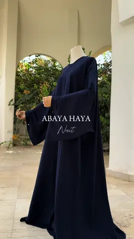 Abaya Haya ✨ un reassort sera disponible d’ici quelques jours إن شاء الله #abaya #abayastyle #fyp 