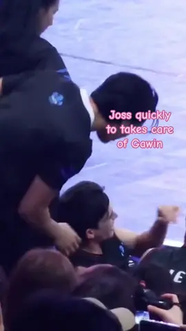 P'Joss always take care N'Gawin 🥺💖 #JossGawin #จอสกวิน #GawinCaskey #กวินแคสกี้ #JossWayar #จอสเวอาห์ #MyGoldenBlood #gmmstarlympic #shadoweagle 