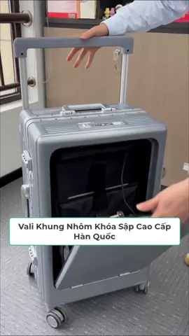 Vali khung nhôm khoá sập Hà Quốc Cao Cấp Chính Hãng #vali #dulich #trending #xuhuong #CaoCap 