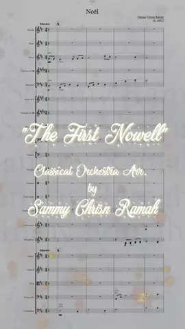 Noël - Arr. by Sammy Ramah This piece is better known as 