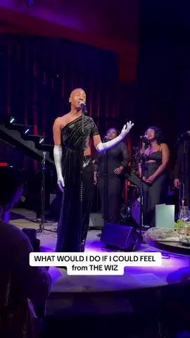 #TheWiz is a #Christmas movie and that’s that on that! 💁🏾‍♂️🎄🖤✨ Here’s my rendition of the Tin Man’s beautiful ballad “What Would I Do If I Could Feel” for my Christmas concert, #ComfortAndJoy at @Chelsea table and stage  🎥: @Aisha Jackson 