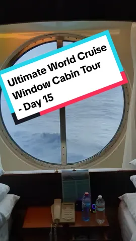 Ultimate World Cruise - Window Cabin Tour the moment you've all been waiting for the cabin @Brandee Lake and I share. #UltimateWorldCruise #RoyalCaribbean #BlackWorldCruiser #MelaninAtSea #HBCUPride 