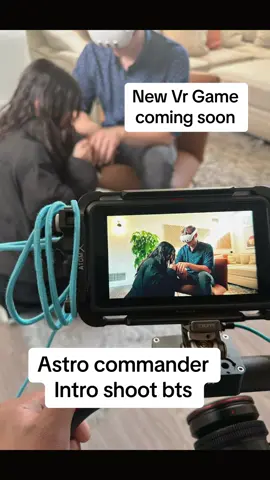 #astrocommander #bts finished shooting an intro commercial to our brand new VR game coming to Quest and Apple Vision in 2024. 