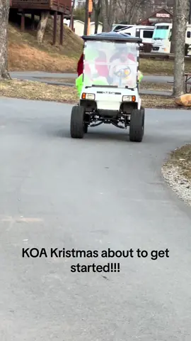 Out KOA Kristmas is getting underway! Love the friends and families we have met over the years!!! We love our Christmases here. #koa #rvliving #rvfriends #pigeonforge 