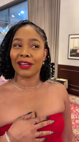 Frank tries to holla at the fine woman in the red dress at Chase’s Christmas Party #kountrywaynecomedy #foryou #viraltiktok #Kountrywayne #kountrywayneskits 