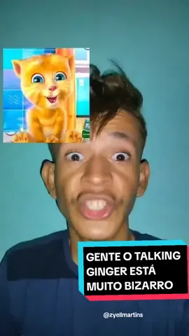#talkingginger GENTE O TALKING GINGER ESTÁ MUITO BIZARRO #mytalkingginger #3am 