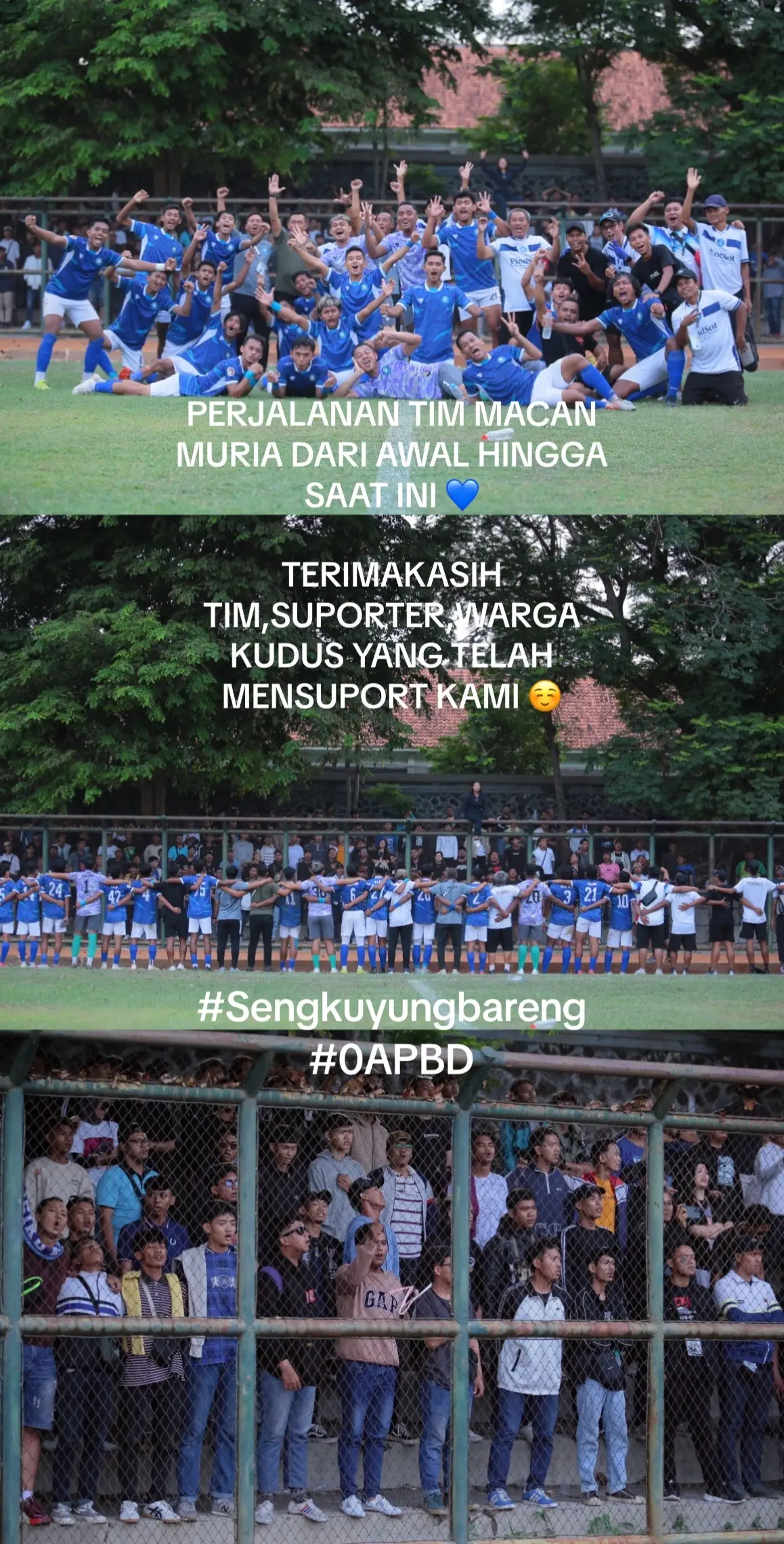 Semoga selanjutnya di berikan hasil yang terbaik,  proud of u Team 💪 #persiku #persikukudus #persikuday #macanmuria #liga3indonesia #liga3jawatengah #indonesia #ligaindonesia #sepakbolakudus #sepakbolaindonesia #sengkuyungbareng 