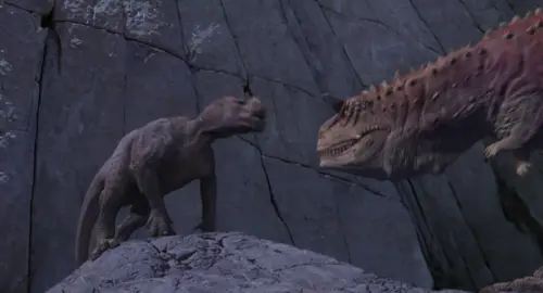 Carnotaurus V/s Iguanodon (final battle scene)  #dinosaur #carnotaurus #iguanodon #dino #khunglong #khunglongbaochua #trend #scene #movie #shortmovie  #battle