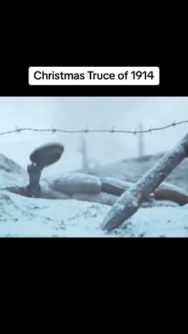 Christmas Truce of 1914, WWI. 109 years ago, allied soldiers put down their rifles, stepped out of their trenches and spent Christmas mingling with their German enemies along the Western front. The event has been seen as a kind of miracle, a rare moment of peace just a few months into the war. German soldiers emerged from their trenches, calling out “Merry Christmas” in English. Allied soldiers came out warily to greet them. Germans held up signs reading “You no shoot, we no shoot.” Over the course of the day, troops exchanged gifts of cigarettes, food, buttons, hats, attended each others funerals and even sparked a few impromptu games of football. One riflemen of Britain’s 3rd Rifle Brigade recounted a German soldier saying, “Today we have peace. Tomorrow you fight for your country. I fight for mine. Good luck!” A century later, the truce has been remembered as a testament to the power of hope and humanity in a truly dark hour of history. #christmastruce #christmas #WWI #militaryhistory #miltok 