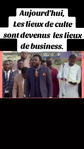 Aujourd'hui, les #lieux de #culte sont devenus  les lieux de #business. #gedeondelatchetchouvah  #gedeondelatchetchouva  #evangelisation   #NB : Nous n'avons pas le #droit d'auteur sur ce #contenu.