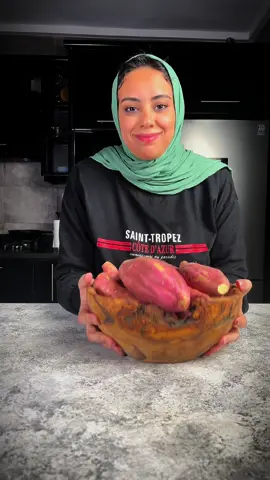 البطاطا بالقرفة بجد لازم تجربوا الطريقة دي مختلفه وهتعجبكم جداً 💙💙 #tiktokcookbook #leftoversrecipes #wintervibes #cooking #cook #food 