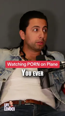 Lance watched PORN on a plane.  #Comedian #Comedy #Jokes #Improv #standupcomedy #michaellenoci #FYP #Funny #Standup #porn #traveling 