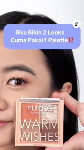 Cuma pakai 1 Nuface Eyeshadow Palette, udah bisa bikin 2 looks kaya gini!😍 Coba komen dong, siapa yang udah punya Eyeshadow ini?🙋🏻‍♀️