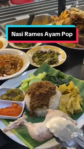 Onde mandeh  Lamak bana tambuah ciek  Nasi rames ayam pol di tambah sambal ayam pop pokonya lamak bana 😁 #rmpadang #nasipadang #padang #makana #bandung #rmcintomandeh #rmpadangcintomandeh #fyp #fypシ 