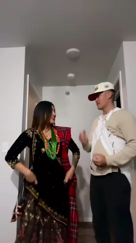 Our first Tiktok together. 🥹❤️ #fyp #nepali #tiktok #nepalitiktok #nepaliinusa #gurung #gurungsong #pokhara #gurungdress #gurungcouple #culturedress #gurungcommunity #ghale #lamichanne #couple #draft 