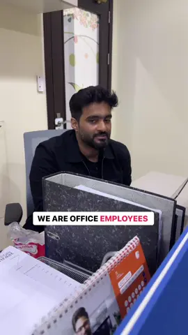 We are office employees and we….continue in the comments #office #officehumor #officelife #corporate #employee #anilobo #theanilobo 