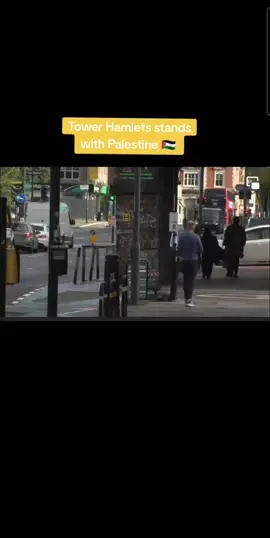 Tower Hamlets stands with Palestine. #towerhamlets #palestine 