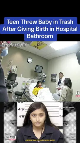 Teen Threw Baby in Trash After Giving Birth in Hospital Bathroom