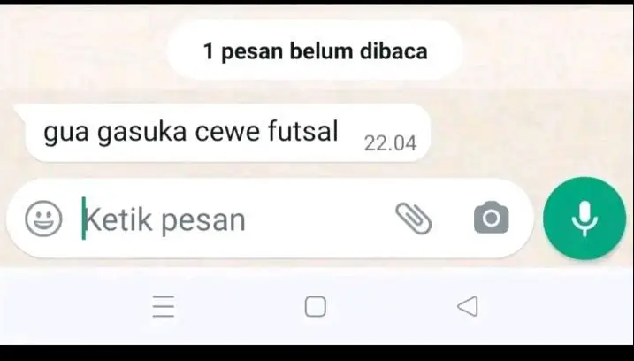 yakin nih? #futsalcantik 