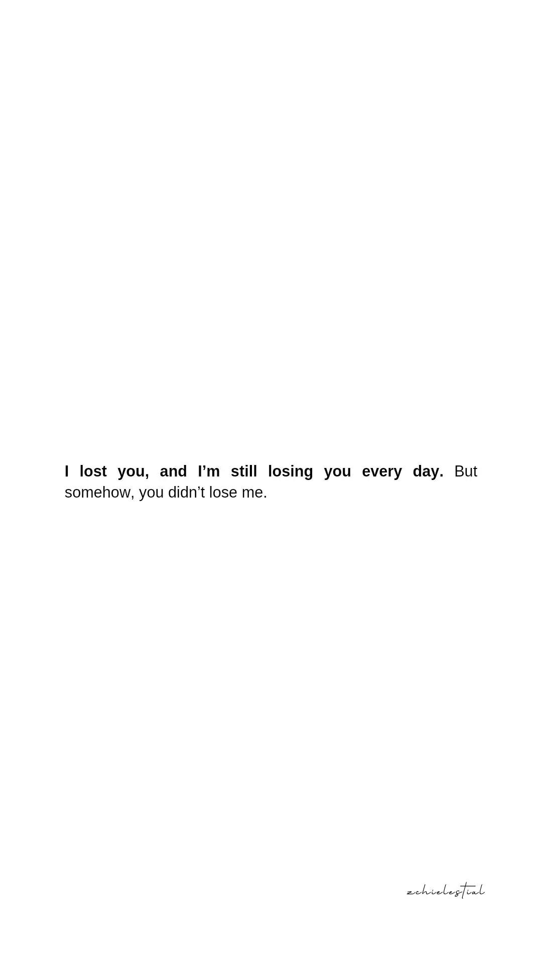 In the cold, harsh light of reality, I wonder why. How is it that you managed to let go so easily, to move on with your life like I never meant a damn thing to you? How come you didn’t lose me in the same way I lost you? Was I that easy to forget? #foryou #fyp #foryoupage #writertok #writing #writersoftiktok #prose #poem #unsaidfeelings #unsaidthoughts #unsaidwords #szchielestial #zxycba #xcyzba #sadquotesforyou 