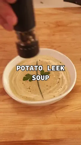 Potato Leek Soup #ratatouille #potatoleek #soup 