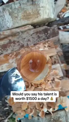 If it took him 30 years to master his craft, would you say the price is justified?