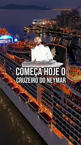 4 CURIOSIDADES SOBRE O CRUZEIRO DO NEYMAR QUE COMEÇA HOJE 🛳️👇🏻 1️⃣ Batizado de “Ney em  Alto Mar”, a primeira  edição do cruzeiro do jogador mais polêmico do Brasil acontece no navio de luxo MSC Preziosa e terá a presença do Neymar confirmada 🛳️✨ 2️⃣ O cruzeiro parte do porto de Santos com destino a Búzios, RJ  🌊🏖️ 3️⃣ As cabines custaram entre💲6.600 e💲30.240 e tiveram suas vendas totalmente esgotadas 🎫🔥 4️⃣ Serão 3 dias e 3 noites de muita ousadia e alegria com shows de atrações renomadas como Péricles, Belo, MC Poze do Rodo e diversos outros nomes 🎤🥁🎶 E aí, conta pra gente o que achou. Embarcaria nessa?! 🚢😎 📽️ Imagens incríveis do @drone.r7