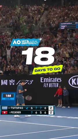 That forehand 🔥🔥🔥 #countdown #federer #tsitsipas #tennis 